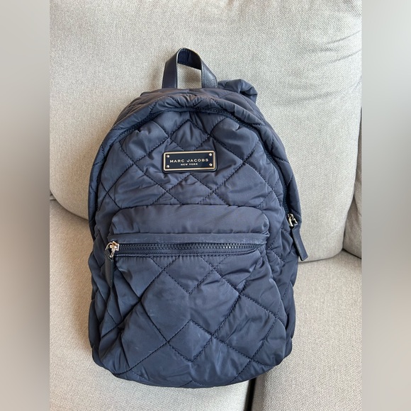 Marc Jacobs Other - Marc Jacobs Midnight Blue Quilted Backpack, lightweight,really good condition